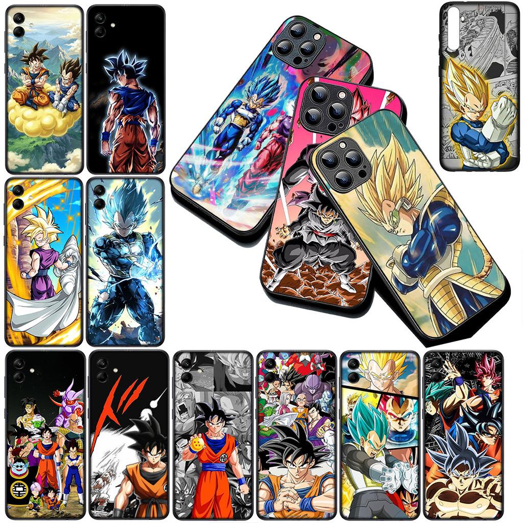 Cover for Motorola Moto G55 G45 G75 G85 G35 Edge 50 30 Fusion 40 NEO Ultra Pro Casing Phone Case Goku Vegeta Dragons Balls IV