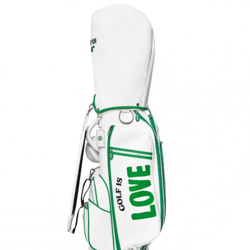 Goxo White Wheel Bag Golf Is Love