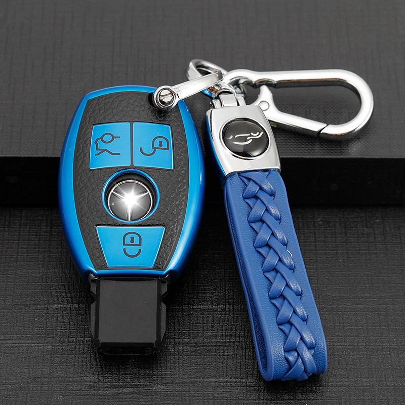 TPU Car Remote Key Case Cover Shell Fob for Mercedes Benz A B C E R Class GLS GLA GLK GLC CLS CLA AMG W204 W205 W212 W463 W176