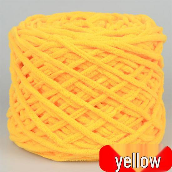 Plush Wool Yarn for Hand-Knitted Crochet Shoes & Slippers