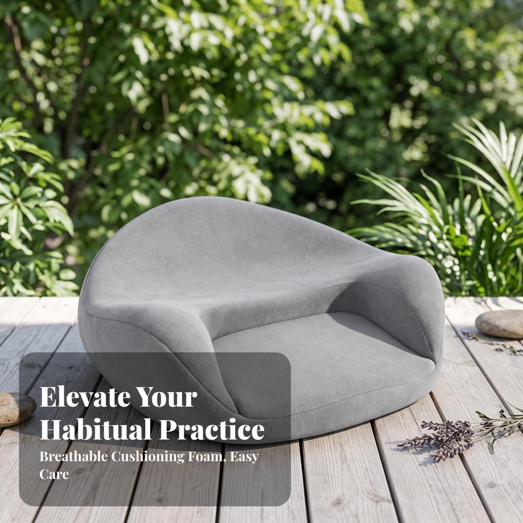 Meditation Cushion Supportive Floor Chair Round for Adults