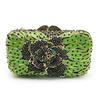 Flower Evening Bags Purse Luxury Crystal Wedding Handbags Formal Clutch Bag Women Bridal Party Purses Lady Diamond Minaudiere