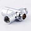 7/8 Toilet Corner Valve Water Distributor Spray Gun Shower Valve 1/2 Three-way 3/8 One in Two Out Water Distributor Valve