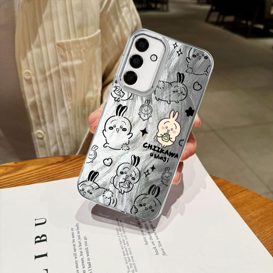 Soft Shell Phone Case for Samsung Galaxy A23 A13 A14 A55 A21s A24 A15 A16 A33 A34 A35 A36 A26 A51 A52 Cartoon Chiikawa