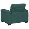 Armchair Dark Green 100x81x84 cm Fabric