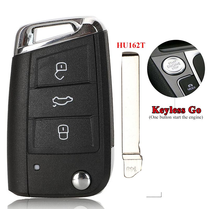Car Remote Key 434MHz Megamos AES MQB for VW Seat Leon Ateca Golf7 MK7 Touran Polo Tiguan Skoda Octavia 5G6959752AB BB 6V0959752