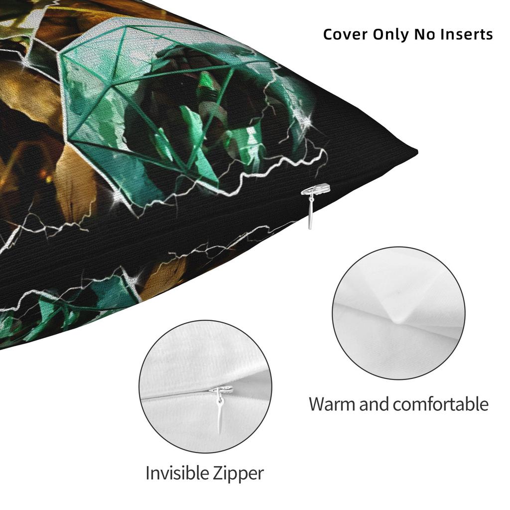 Jazz Hand Project Hail Mary Pillowcase Soft Polyester Cushion Cover Decoration Throw Pillow Case Cover Bed Zipper 18"