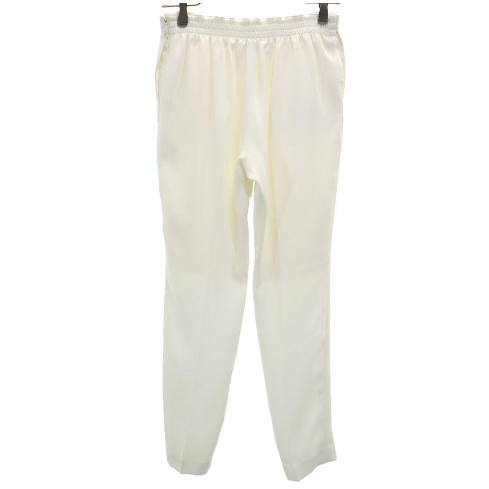 HYKE Long Pants 1 White Waist Rubber Women Used