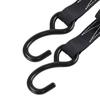 RIDE-FIELD Lashing Belts, Ratchet Type with Hooks, Set of 2, Secures Cargo, Prevents Slippage, Black (3m)