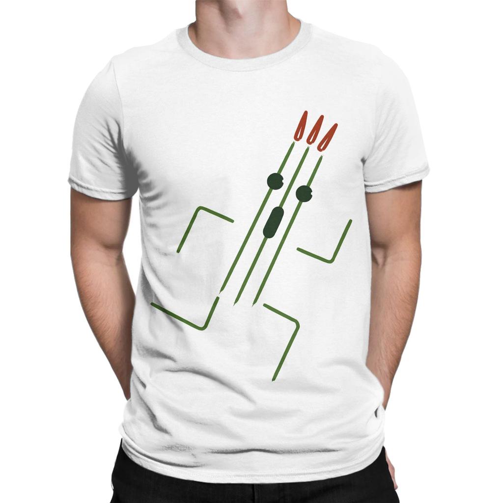 Super Minimalist Cactuar Graphic Funny 100 Cotton TShirt fFinal Fantasy Tops Tees For Unisex