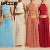 Women's Fashion Casual Sleeveless O-Neck Pants Suits