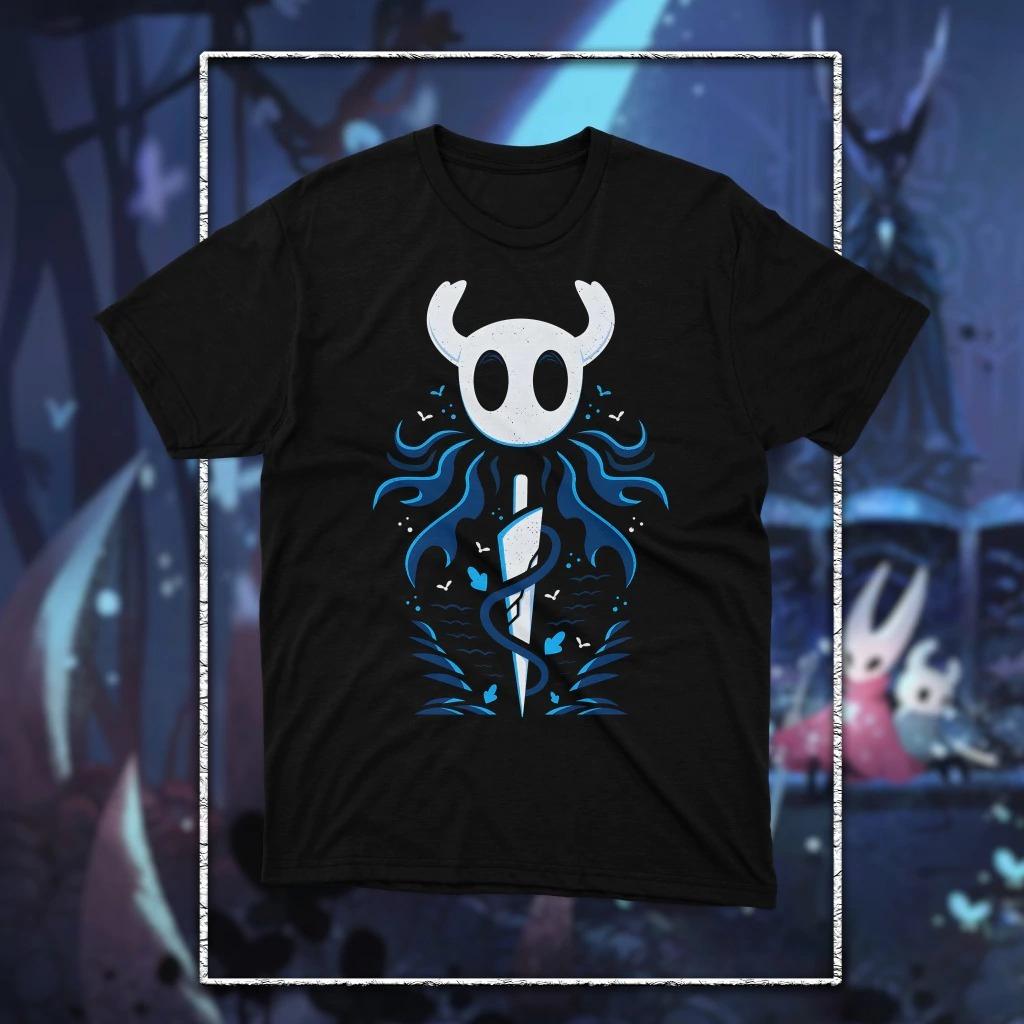 Hot Game Hollow Knight Silksing Printed T-shirt Men Women Cotton Loose Oversized Y2k Short Sleeve T-shirt High Quality Clothing