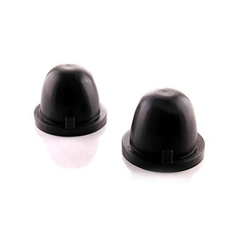 2 Pcs 85Mm Black Rubber Vehicle Off-Road Headlights Housing Seal Cap Dust Covers