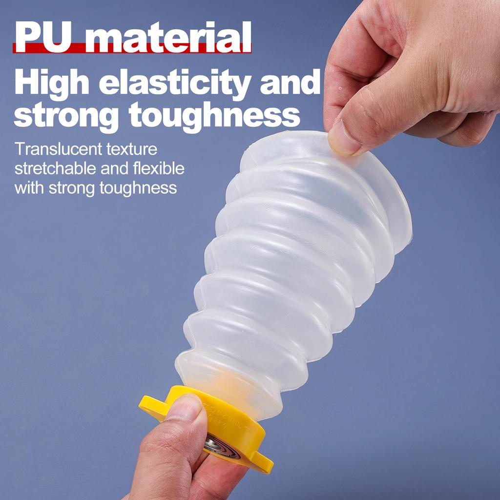 Drill Dust Cover Collector Scalable Rubber Dustproof Dust Bowl Device Power Tool Utility Accessories for Electric Hammer