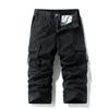 Men's Casual Color Outdoors Pocket Beach Work Trouser Cargo Shorts Pant