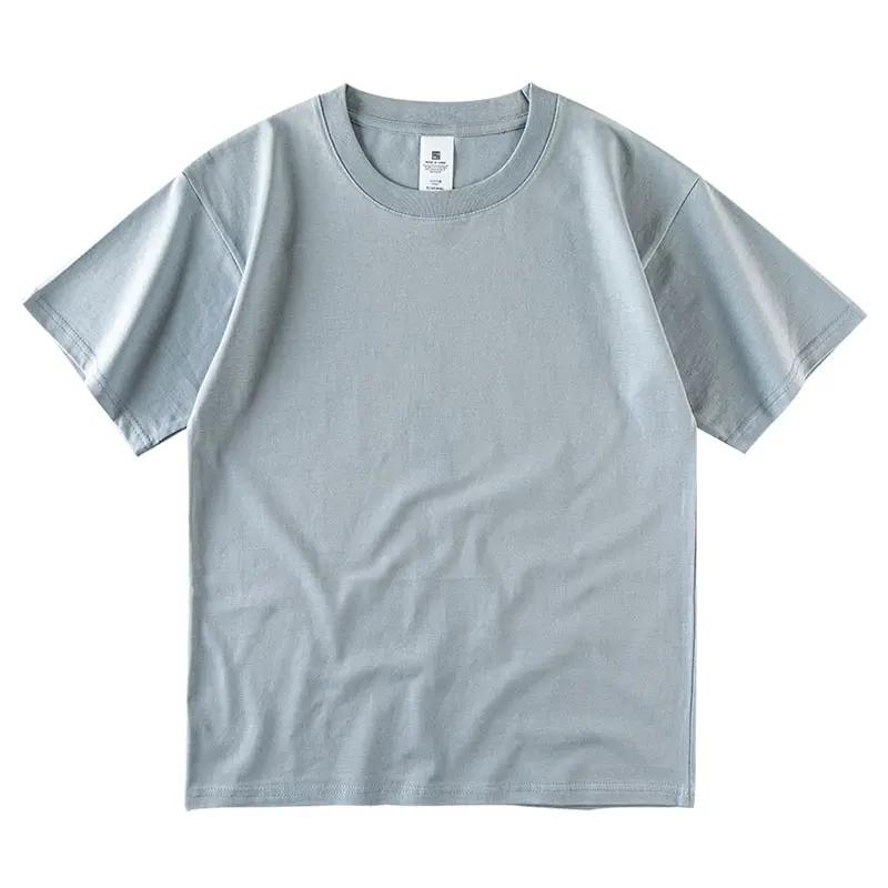 Men s Pure Cotton Short Sleeve T Shirt Loose Men s Half Sleeve Casual Round Neck T Shirt S