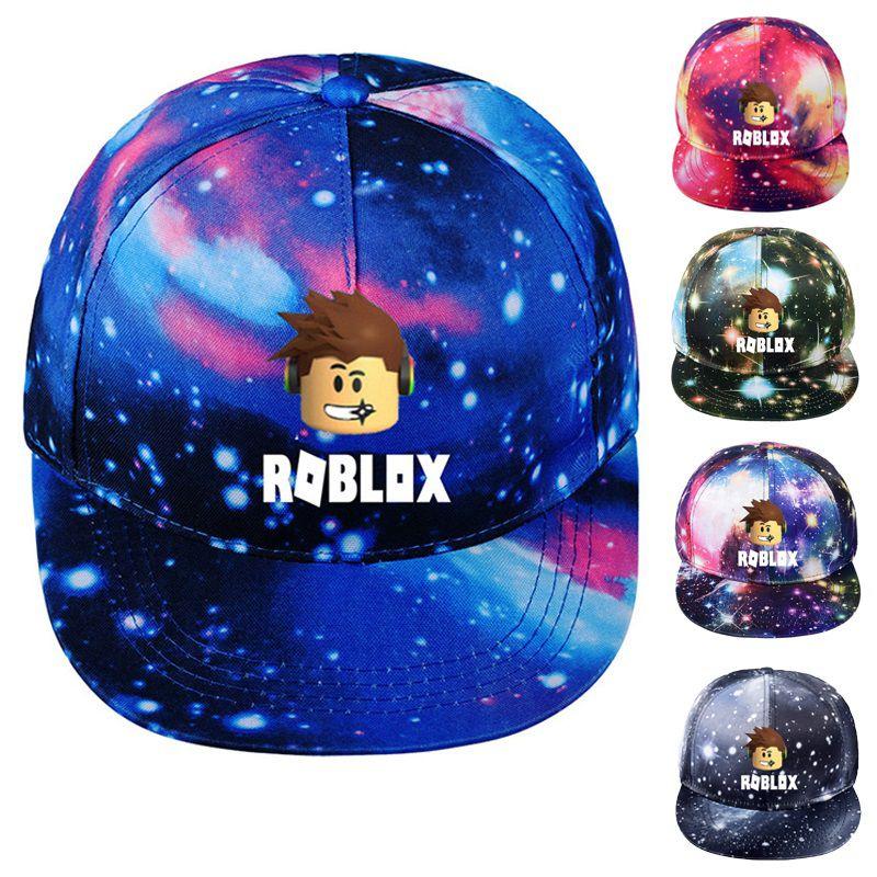 Game Roblox Starry Sky Baseball Cap Unisex Hip Hop Trucker Hat