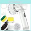 Versatile Electric Cleaning Brush Perfect For Kitchen Bathroom And Shoe Cleaning Tasks