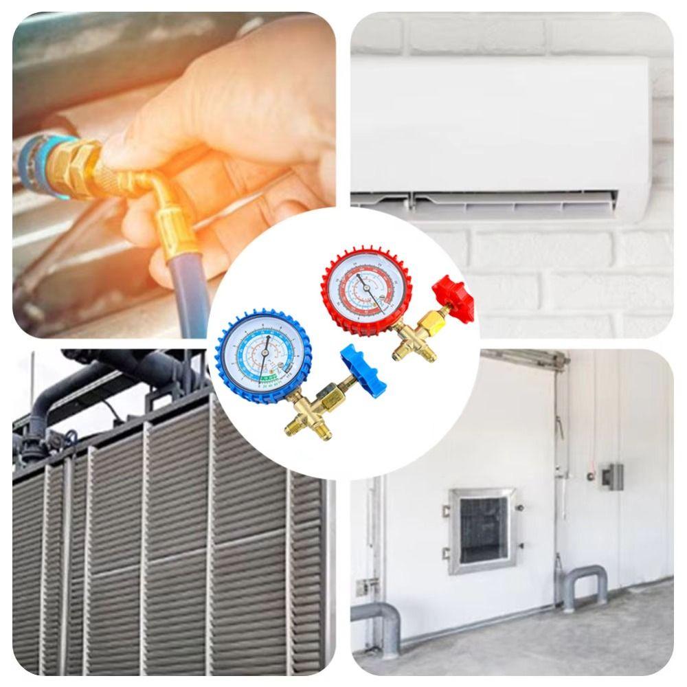 Low Side Single Manifold Air Conditioning Pressure Gauge  Refrigerant Recharge