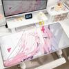 XXL HD Print Keyboard Pad Large Size Anime Mouse Pads Darling in The FranXX 02 Gaming Table Pad 400x900mm Big Desk Mats Zero Two