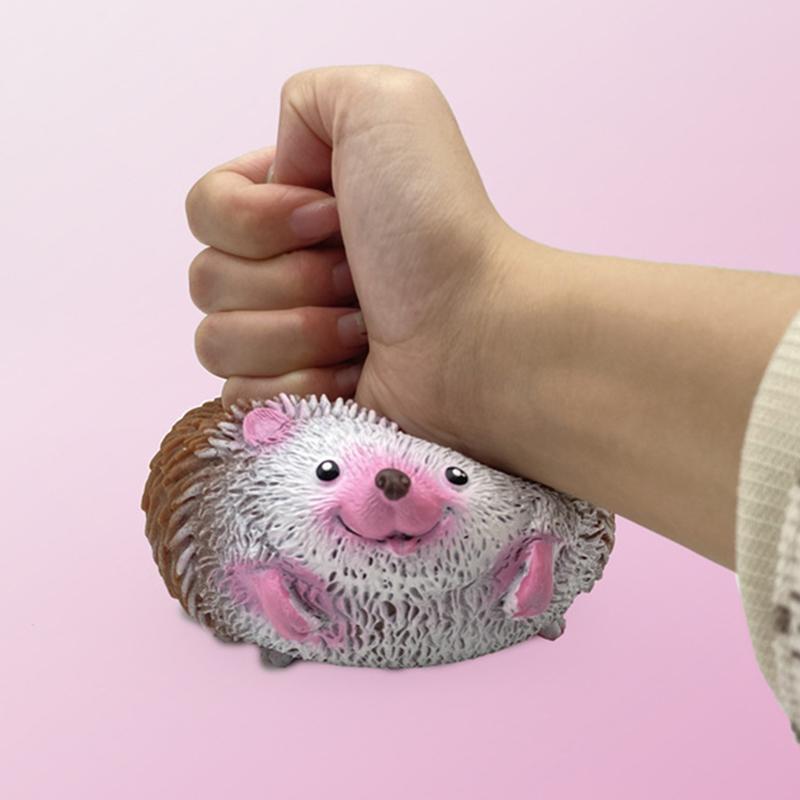 Funny Hedgehog Stress Ball Anti Stress Toys Pinch Anxiety Dough Ball Vent Toys Animals Stress Relief Fidget Toys For Kids Adult