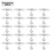 1-20PCS Adhesive Hooks Ceiling Strong Bearing Sticky Rack Kitchen Wall Key Hangers for Hanging Plant Wind Chimes Lights