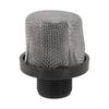 288716 Inlet Strainer Airless Paint Sprayer Strainer Reduces Clogging Removes Debris 3/4 Inch Inlet Screen Black And Silver