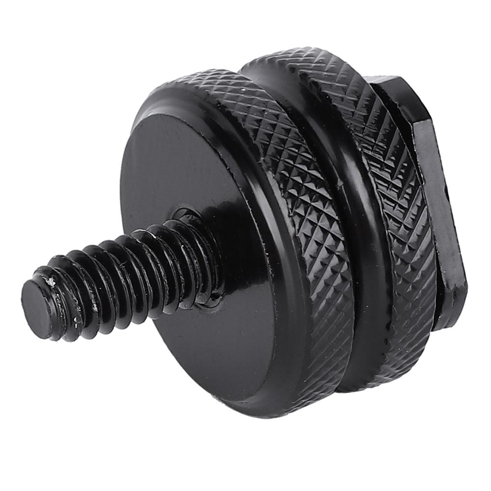 1Celsius4  And 3Celsius8  Tripods Screw To Flash Hot Shoe Mount Adapter For Camera Camcorder