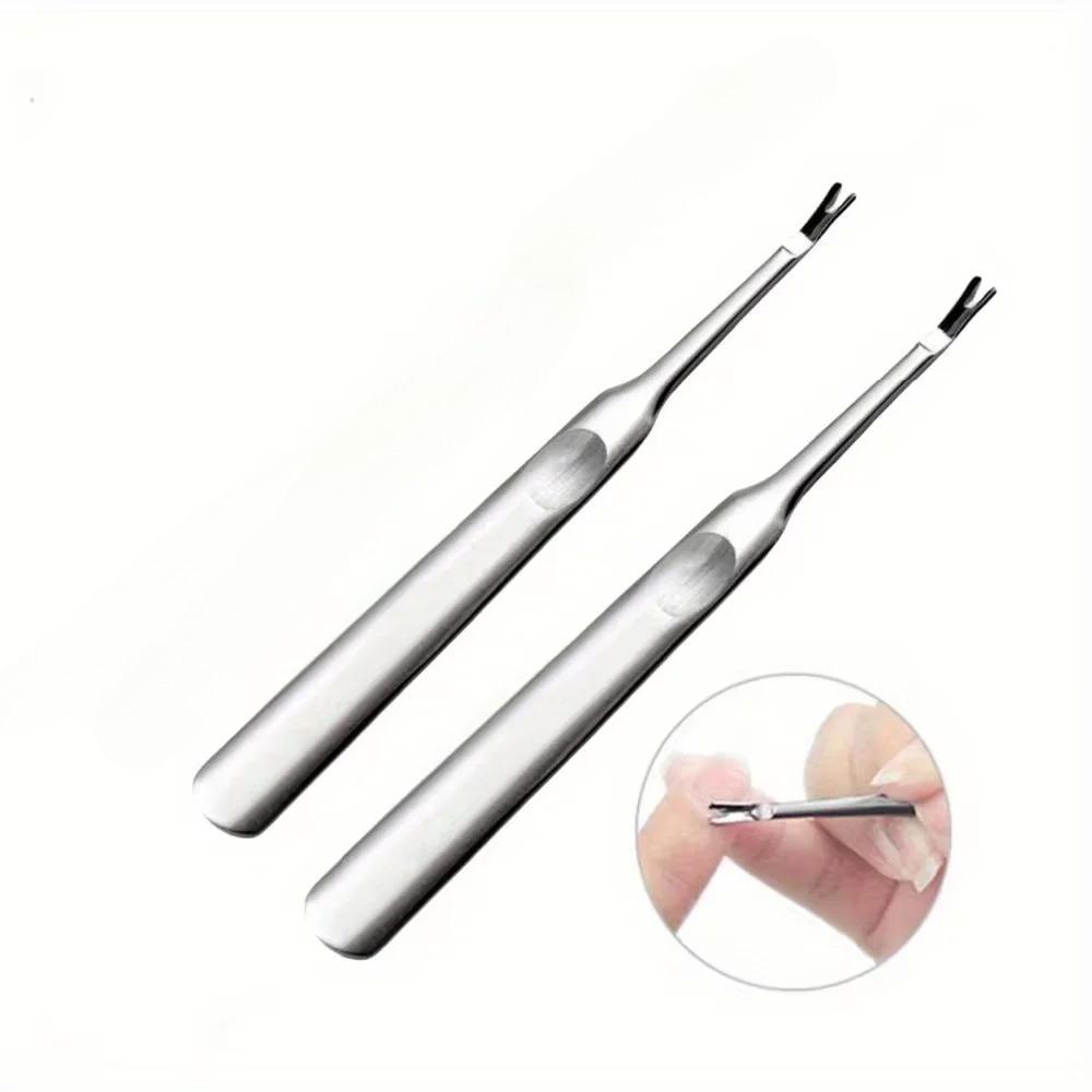 

Stainless Steel Pusher And Trimmer, Dead Skin And Hangnail Cleaner, Nail Art Manicure Tool For Adult Nail Care