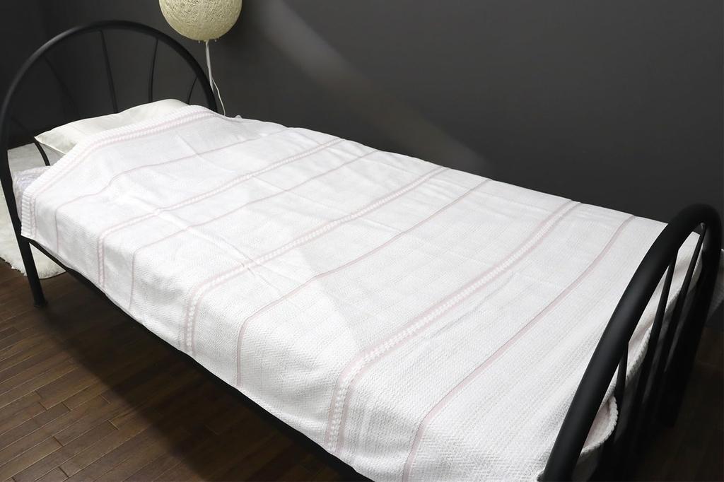 [Romance Kosugi] Woody Living Towel Blanket, Pink, 140 x 190 cm