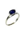 Bague en argent sterling 925 avec pierre précieuse kyanite naturelle, taille 7,5 US