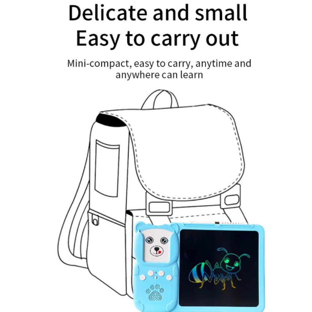 LCD-Handschrifttafel für Kinder, Kartenzeichenmaschine, Karteneinschub, Graffiti-Zeichenbrett, Puzzle, All-in-One-Maschine, Smart Media, Lernspielzeug
