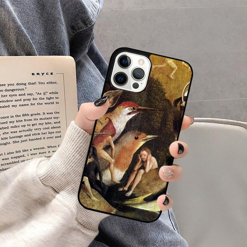 Hieronymus Bosch Art Phone Case For iPhone 17 Air 16 15 14 plus 11 12 13 Pro  Max coque Cover Shell