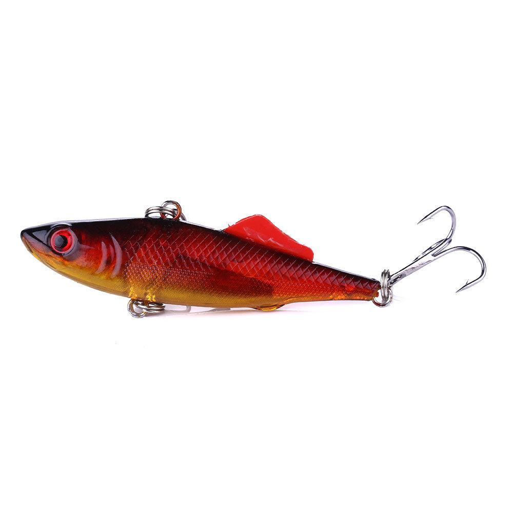 Full swimming layer flutter swimming submergedVIBFake bait7cm16.5gBionic Fishing Lure for Long Casting, Bass and Pike, Essential