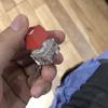 ABS Fingertip Button Keychain LED Keyboard Button Decompression Toys  Fun Gifts