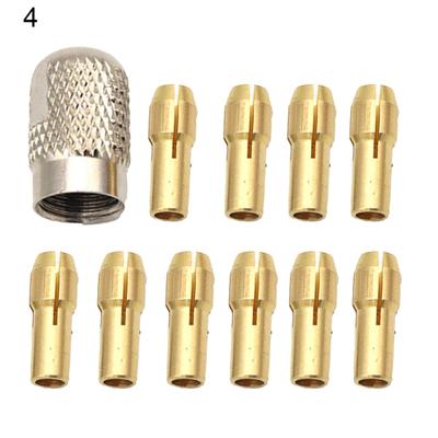 Harte Bohrerspannzangen, harter Verschleißfestigkeitssatz, 16 mm Mini-Spiralbohrfuttersatz    