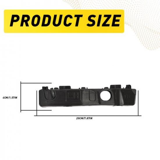 Pair For - Kia Forte Left+Right Side Front Bumper Support Brackets US EV