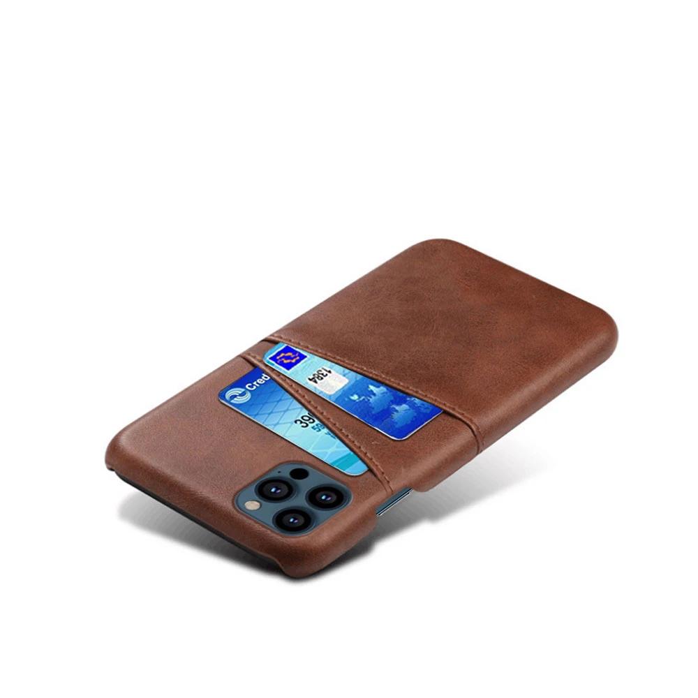Credit Card Case PU Leather Cover for IPhone 16 Pro Max 15 14 13 Pro SE 2020 Funda for Apple IPhone 16 15 14 12 13 Mini 11 Pro