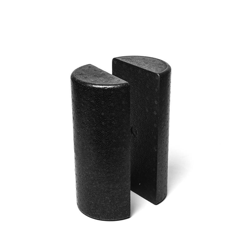 EPP Semicircular Foam Roller Yoga Brick - Black