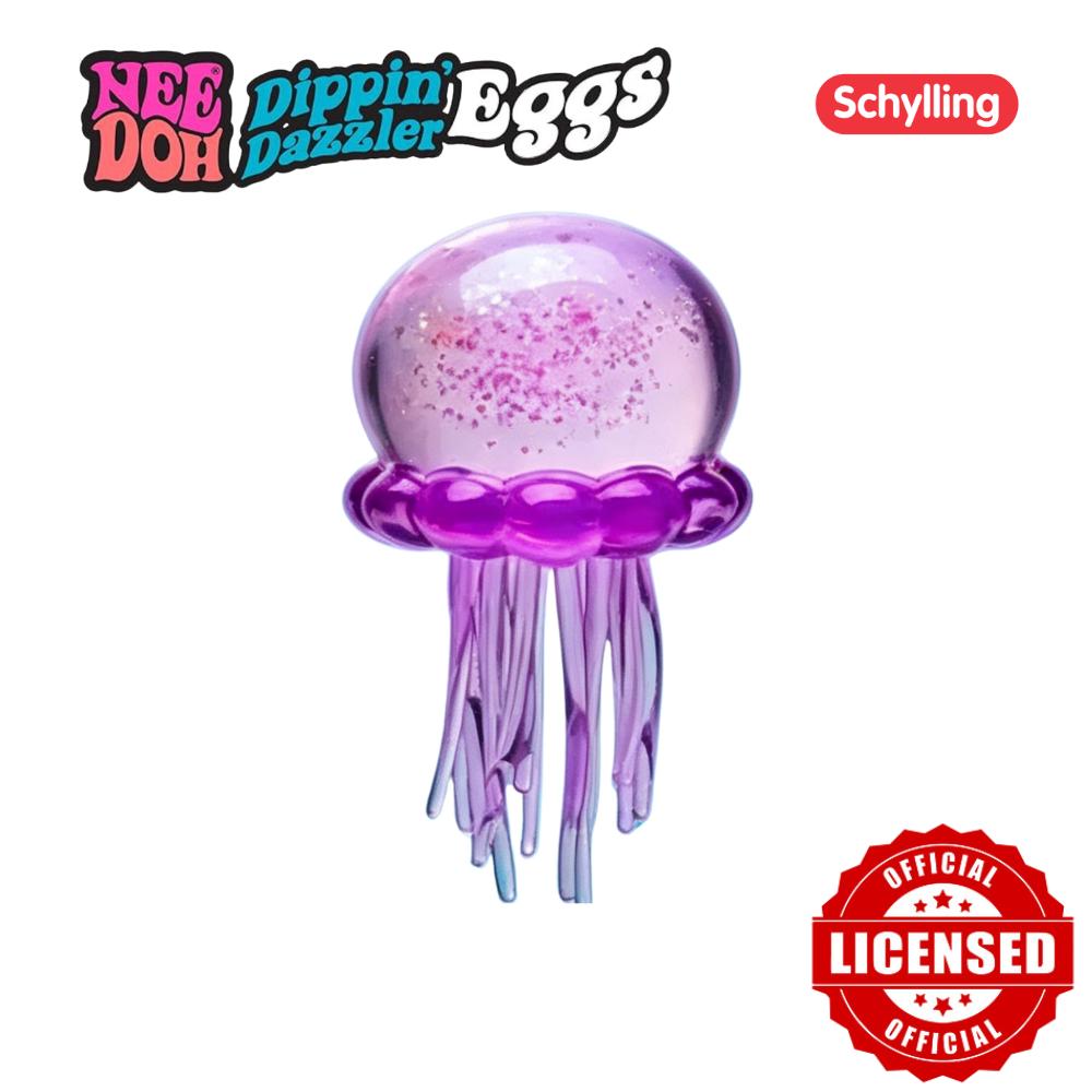 

Schylling Confirmed Needoh Fuzz Ball Jellyfish Squishy Blind Box Stress Relief AntiAnxiety Squeeze Toy Party Prop Gift wholesale