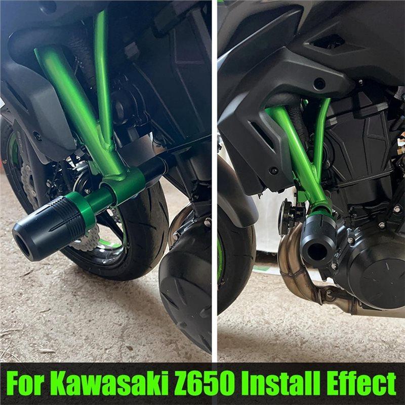 Motorcycle Frame Sliders Crash Pad For Kawasaki Ninja 650 KRT Ninja650 2017-2024 Z650 RS 2025 Motorcycle Sliders Crash Pad
