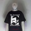 THE ANTICHRIST Friedrich Nietzsche T Shirt Nihilism Punk Crass Atheism Metal Vintage Washed Casual Stretched Slightly