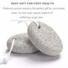 Borogo Natural Pumice Stones for Feet, 5-Pack Lava Pedicure Tool, Hard Skin and Callus Remover for Feet and Hands - Natural Foot Rasp, Exfoliates and