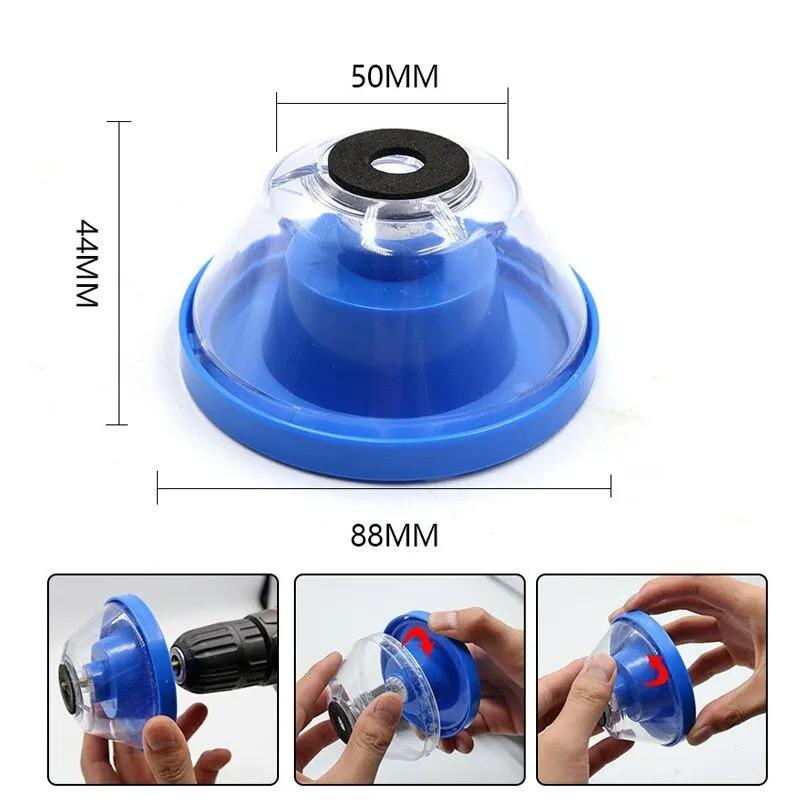 Fine Powder Settles Across The Room Products Drill Dust Collector & Display Case 4 - 10mm Power Tool Drill Bit Accessories