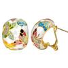 Jewellery Sets for Women Enamel Necklace Pendant Jewellery Set with Earrings For Girls/Women