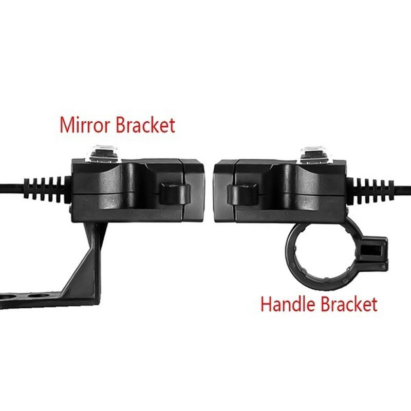 Dual USB Port For Phone Handlebar Charger Socket Adapter Motorcycle Mounts 9-24V Dual USB Port For Phone Handlebar Charger Socket Adapter Motorcycle Mounts 9-24V