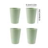 4/16Pcs Wheat Straw Tableware Set Eco Friendly Unbreakable Dinnerware Kitchen Cutlery Kids Dishes Eating Cutlery Camping