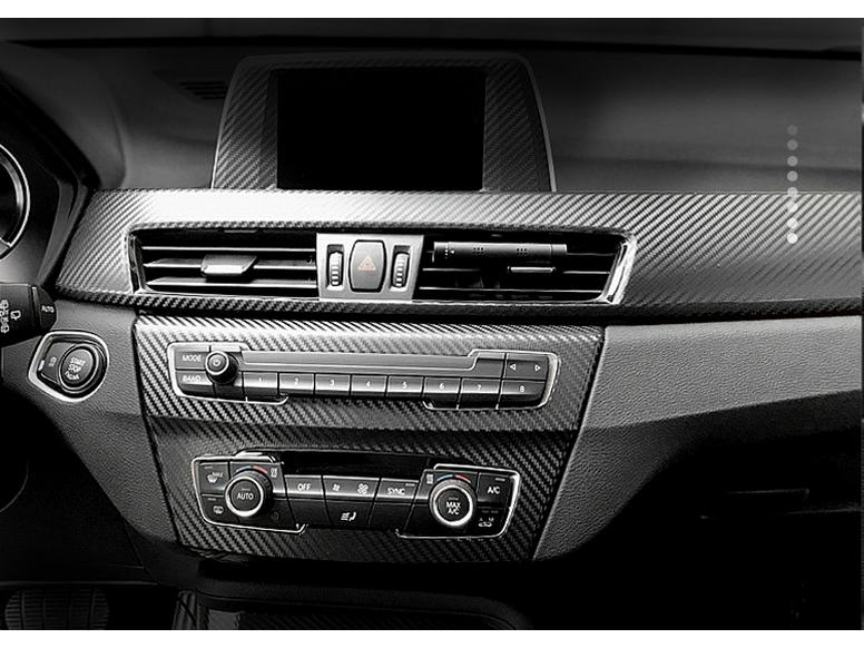 BMW X1/X2 Interior Carbon Fiber Trim Sticker (2012-2021) - Free Replacement for Damage