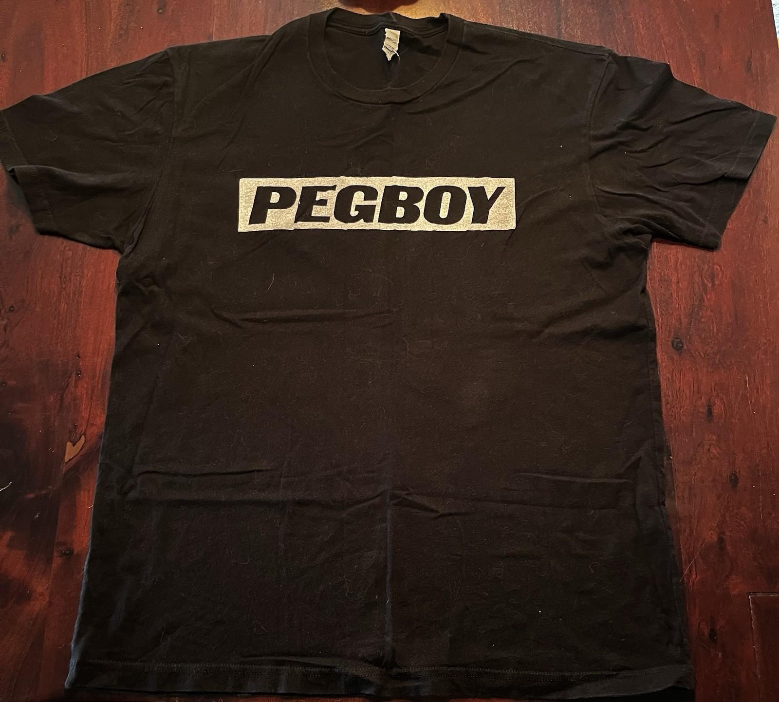 Pegboy L T-shirt Samiam Naked Raygun Fugazi Alkaline Trio Jawbreaker L