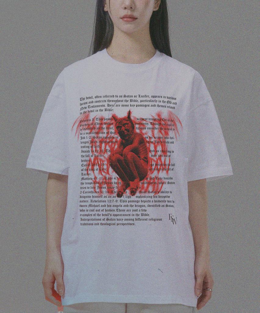 Paensyo Evil Short Sleeve - White